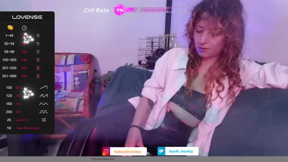bandit_monkey Webcam Chat July 10, 2026