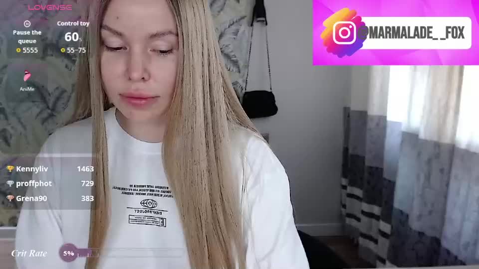marmalade_fox Webcam Chat July 13, 2026