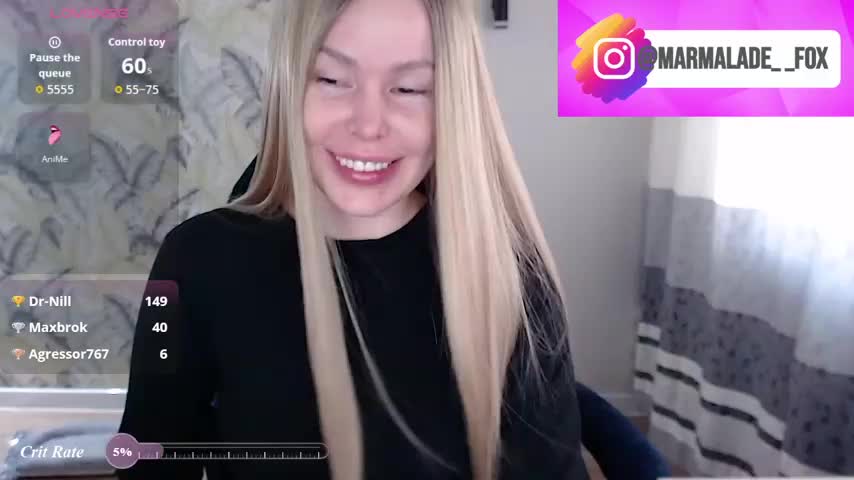 Marmalade_Fox Webcam Chat July 21, 2026