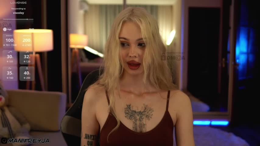 ManiFreyja Webcam Chat July 22, 2026