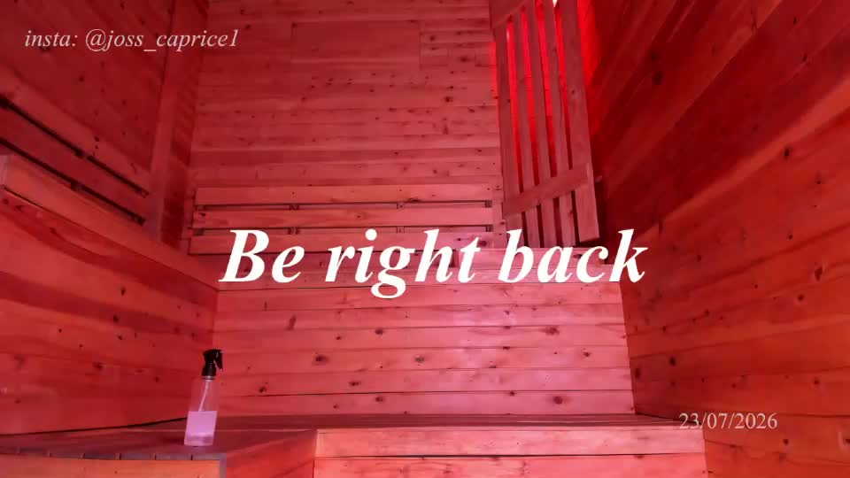 joss_caprice Webcam Chat July 25, 2026