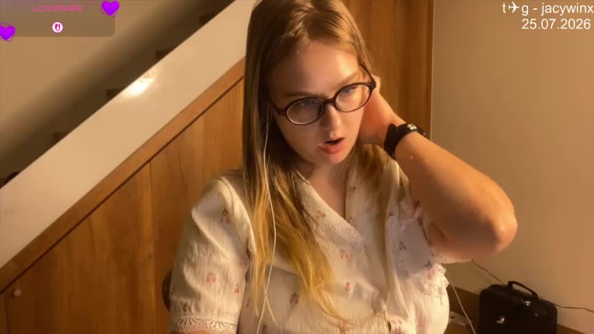 JacyWinslat Webcam Chat July 27, 2026