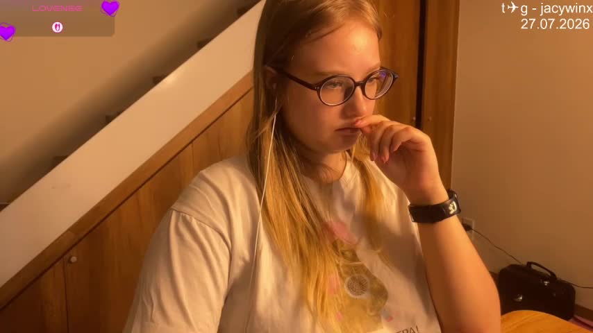 JacyWinslat Webcam Chat July 29, 2026