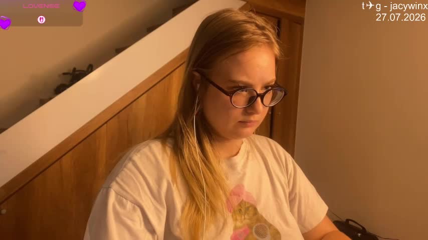 JacyWinslat Webcam Chat July 29, 2026