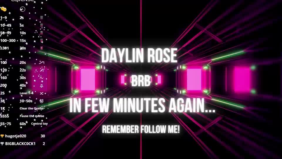 dailynrose Webcam Chat August 10, 2026