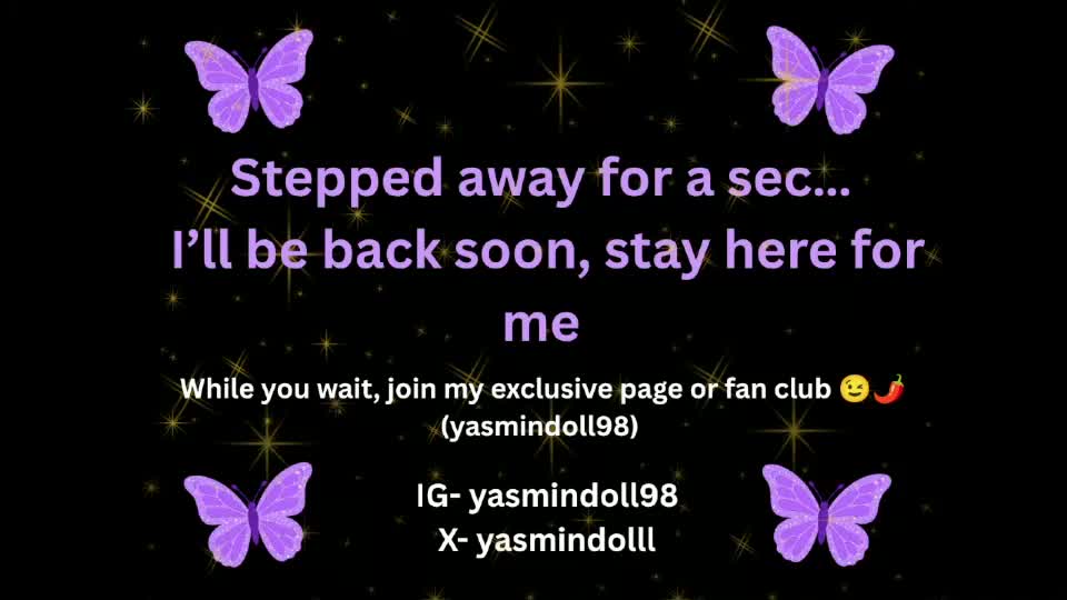 yasmindoll98 Webcam Chat August 11, 2026