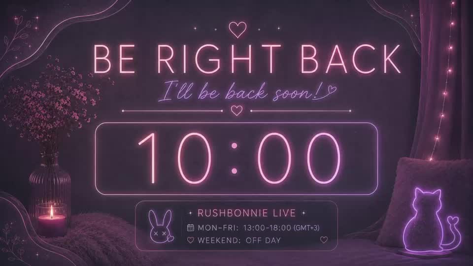 rushbonnie Webcam Chat August 24, 2026