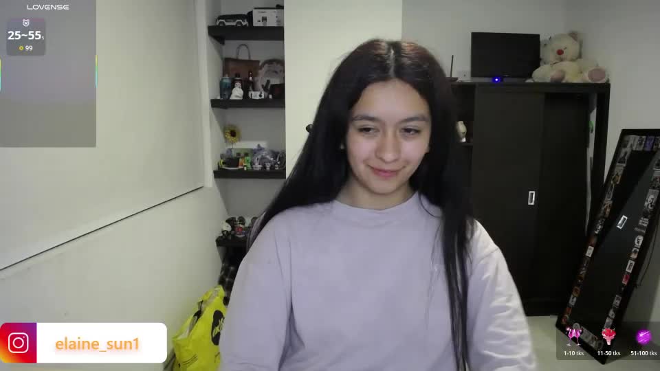 elaine_sun Webcam Chat August 25, 2026