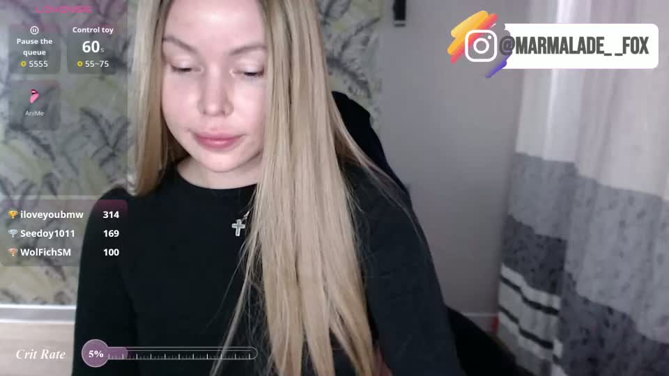 marmalade_fox Webcam Chat August 25, 2026