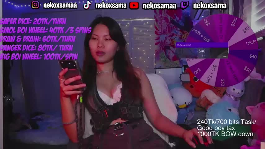 NekoxSama Webcam Chat October 13, 2026